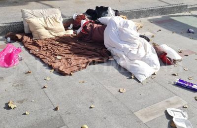 Homelessness on the streets of the capital (Photos)