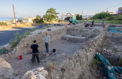 Excavations reveal rare feature in prehistoric Cyprus