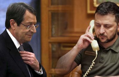 Zelensky calls Anastasiades as peace talks loom