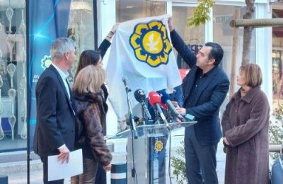 Electric charging points in Nicosia unveiled today