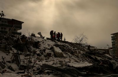 Clock ticking as rescuers dig through rubble