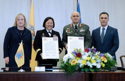 Cyprus and US relations 'never stronger' Defence Minister says at signing of SPP program with New Jersey National Guard