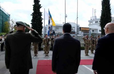 Ukrainian defense minister hurries down to Cyprus