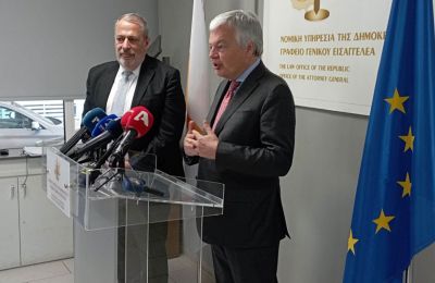 EU commissioner and Cyprus AG discuss strengthening rule of law and sanctions