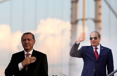 Egypt's Sisi, Turkey's Erdogan agree on reinstating ambassadors, Egypt's presidency says