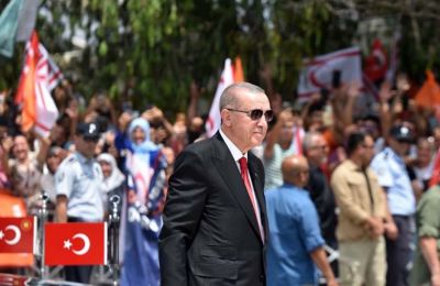 Erdogan's controversial visit to the occupied areas