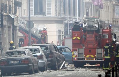 Explosion rocks central Paris leaving multiple injured and buildings ablaze