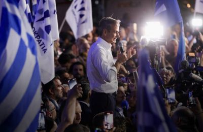 Conservatives storm to victory in repeat Greek election