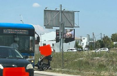 Challenges faced by disabled people at Cyprus bus stops