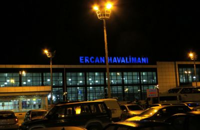 Ercan breaks in new runway with emergency landing