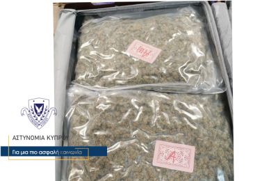 Police Seize 16 kilos of Cannabis in Paphos