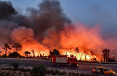 Cyprus to support Greece's fire battle