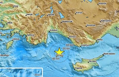 Cyprus shaken by 4.8 magnitude earthquake