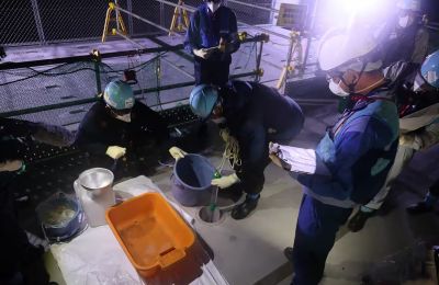 Tepco plant discharges radioactive water into Pacific