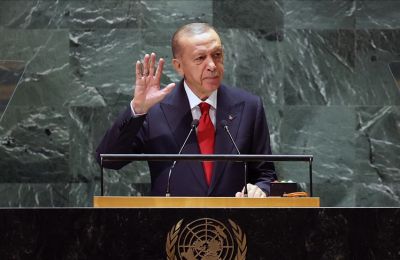 Erdogan calls for global recognition of 'TRNC' in defiant UN speech