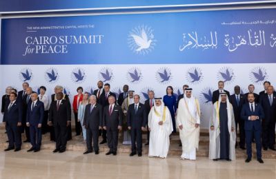 President addresses global security at Cairo summit