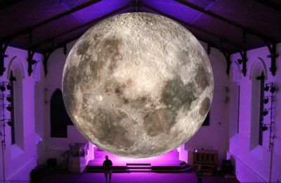 Larnaca welcomes the 'Museum of the Moon' by Luke Jerram