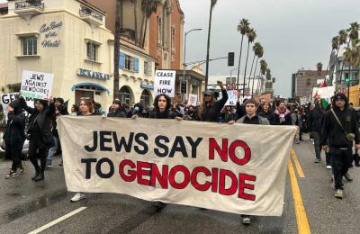 Jews in LA protest for ceasefire in Gaza