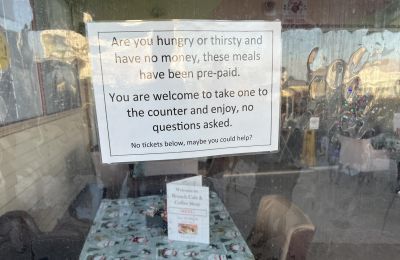 Cafe in Paphos allows prepayment for meals for those in need