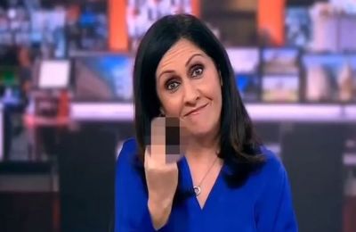 BBC presenter's on-air blunder sparks social media frenzy