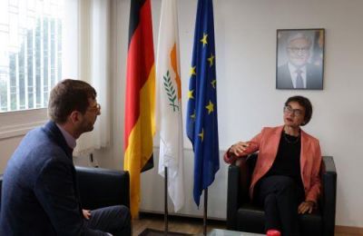 German Ambassador highlights Cyprus' vital role in Israeli-Palestinian conflict