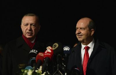 Erdogan instructs Tatar: ''Maintain silence on Cyprus issue until elections''