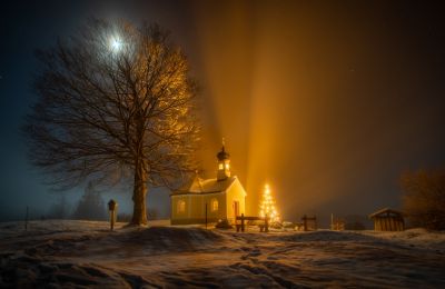 Stars and clouds to welcome the New Year