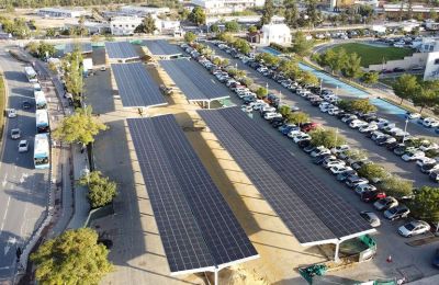 Nicosia Hospital powers up as photovoltaic park installation underway