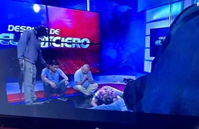 An attack on Ecuadorian live TV sparks national crisis