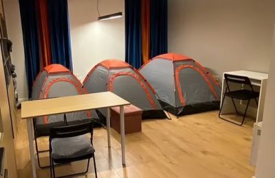 London Airbnb offers 'Snore and Explore' tents for £38/night