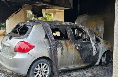 Arson investigation unfolds in Paphos as police apprehend suspect