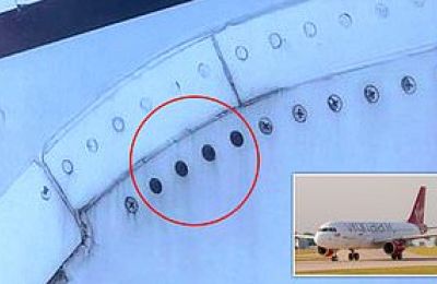 Virgin Atlantic flight forced to stop due to missing parts of the wing