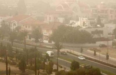 Dusty atmosphere holds firm until midweek