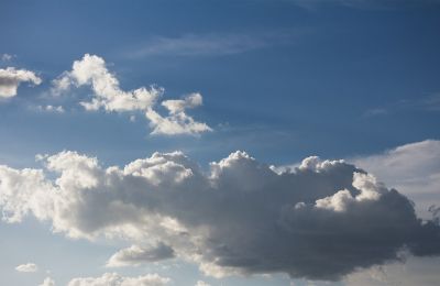 Clouds with a chance of showers