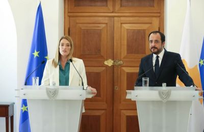 European Parliament President to visit Cyprus for humanitarian aid talks