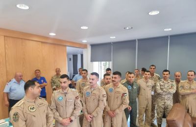 Jordanian firefighting helicopters arrive in Cyprus