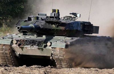 File photo of a Leopard 2 tank