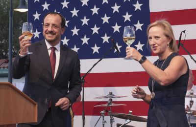 Cyprus and U.S. celebrate strengthened ties at U.S. Independence Day event