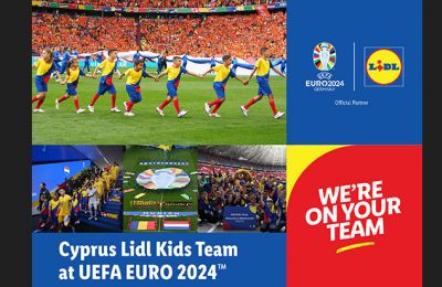 Cyprus’ Lidl Kids Team Cyprus experienced the UEFA EURO 2024TM in Munich