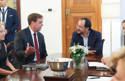 President Christodoulides hosts FBI Assistant Executive Director