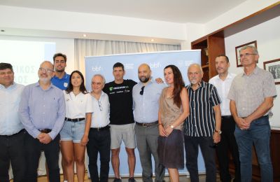 BBF, Proud Sponsor of the Year for Limassol Nautical Club, at Road to Paris 2024 Press Conference