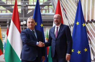 File photo: Viktor Orban and Charles Michel EU Council newsroom