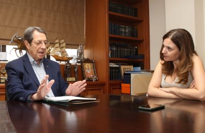 Anastasiades speaks out on Cyprus solution, corruption, and political ties