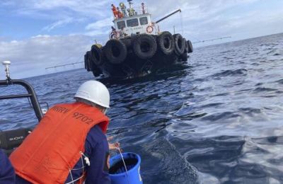 Philippine tanker sinks, spilling 1,500 tons of fuel