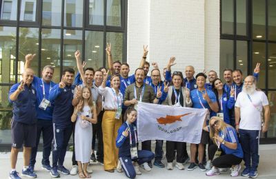 President Christodoulides visits Olympic Village, praises athletes