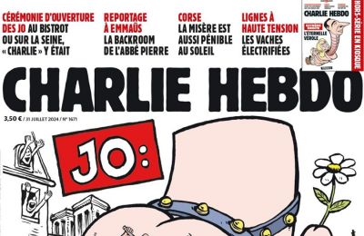 Charlie Hebdo predicts outrageous Paris Olympics closing ceremony