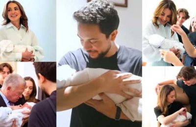 Jordanian Crown Prince Hussein and Princess Rajwa welcome baby girl