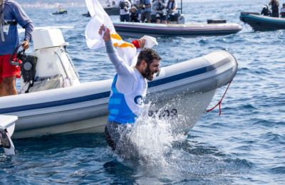 Pavlos Kontides wins second Olympic silver medal