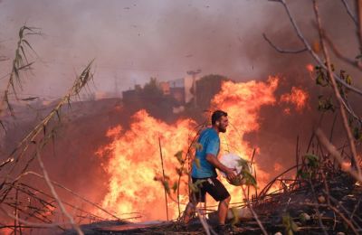 Ongoing wildfire battle: Attica firefighters tackle new outbreaks