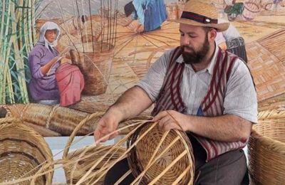 Young Cypriot preserves traditional basketry craft